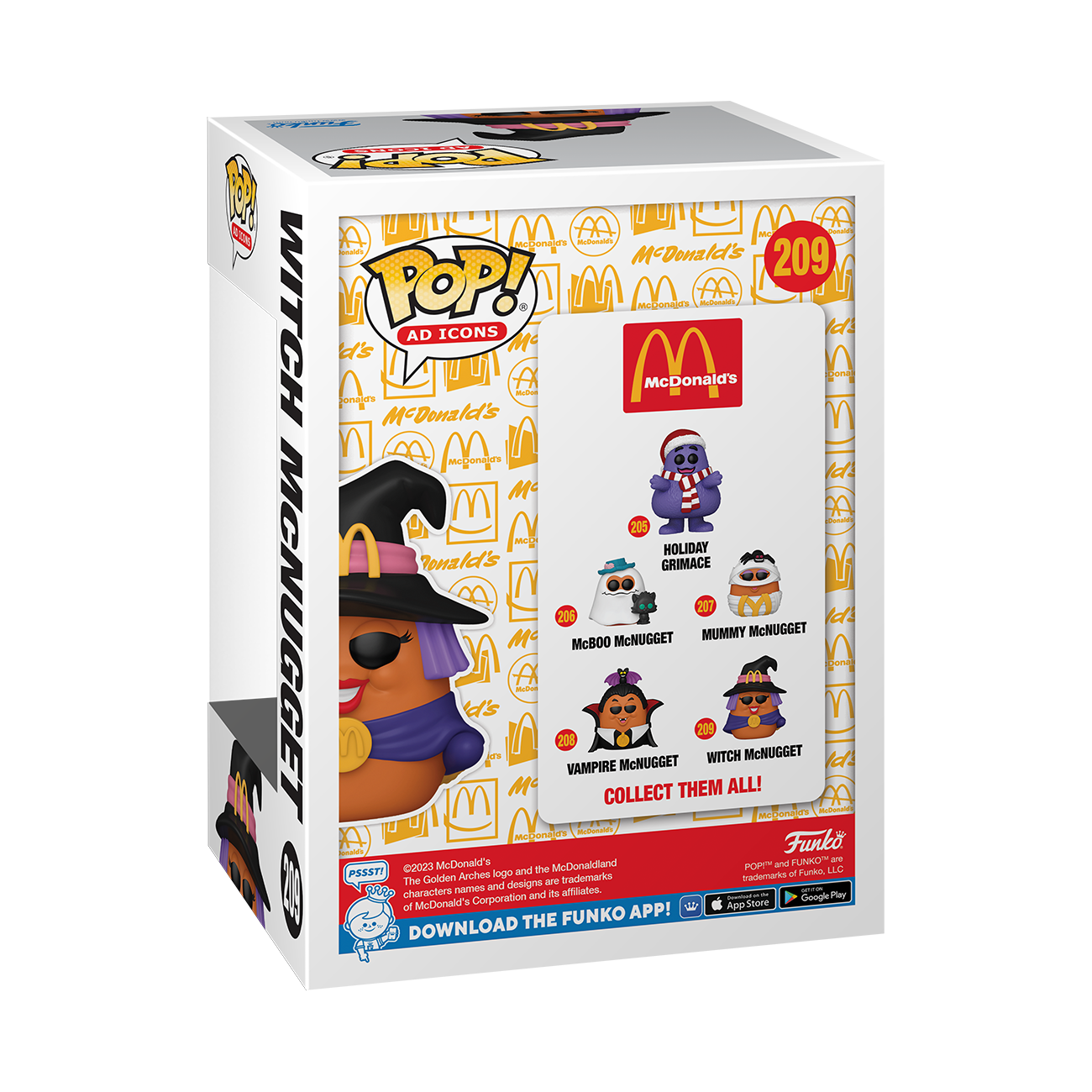 Funko Pop! Ad Icon McDonalds Set of 5 Bundle Vinyl Figure with Pop Protector