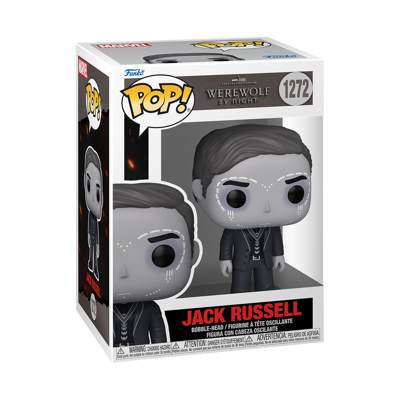 Funko POP! Werewolf by Night Jack Russell 3.9-in Bobblehead | GameStop