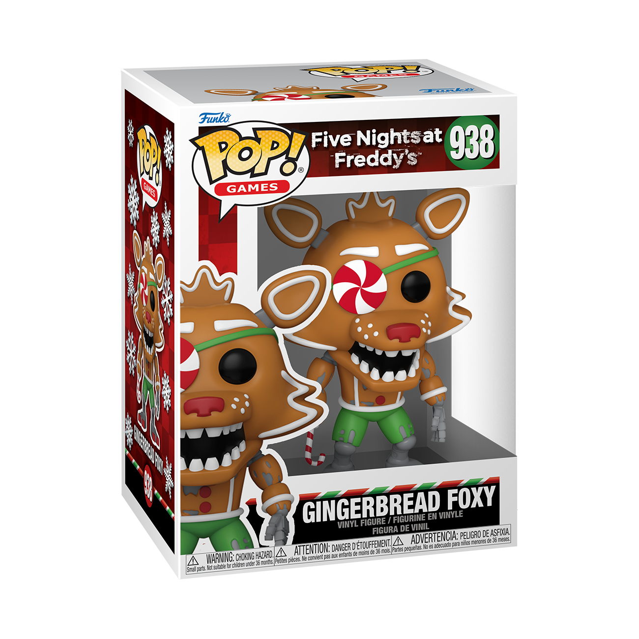 Funko Five Nights at Freddy's Gingerbread Foxy 5.35-in Collectible Action  Figure