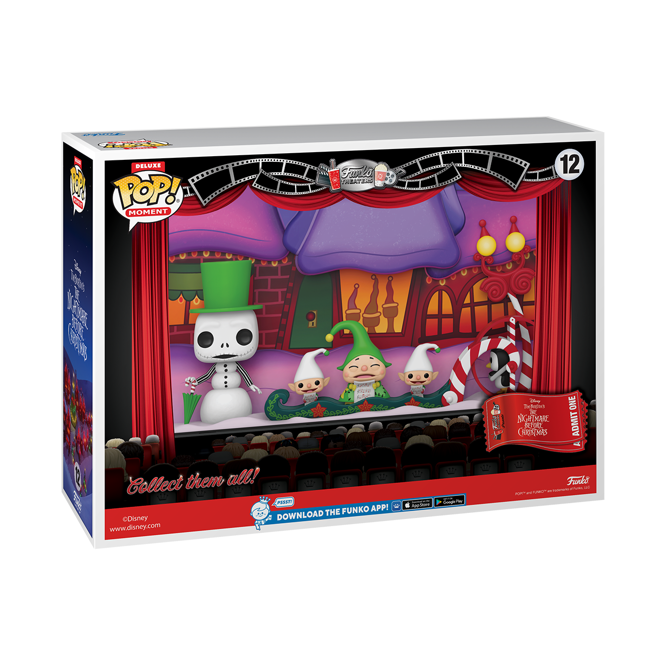 Funko Pop! Moment Deluxe: Disney - Snowman Jack & Carolers (Nightmare Before Christmas)