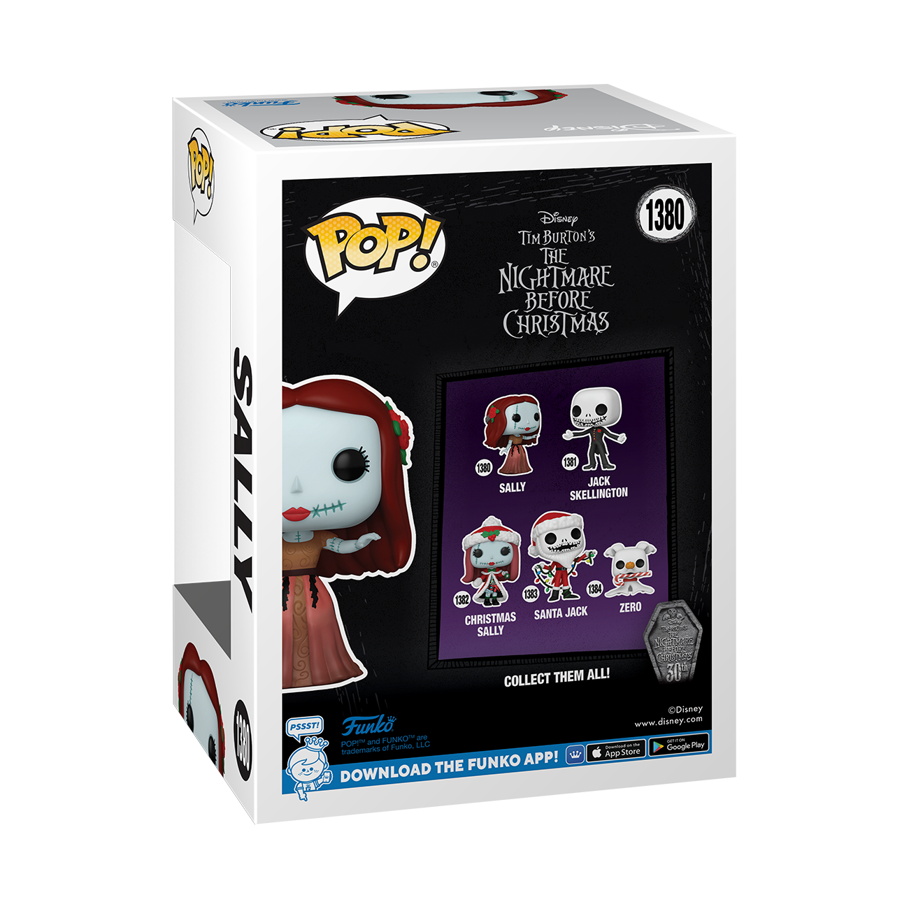 Funko POP! Disney: The Nightmare Before Christmas 30th Anniversary Formal  Sally 3.85-in Vinyl Figure