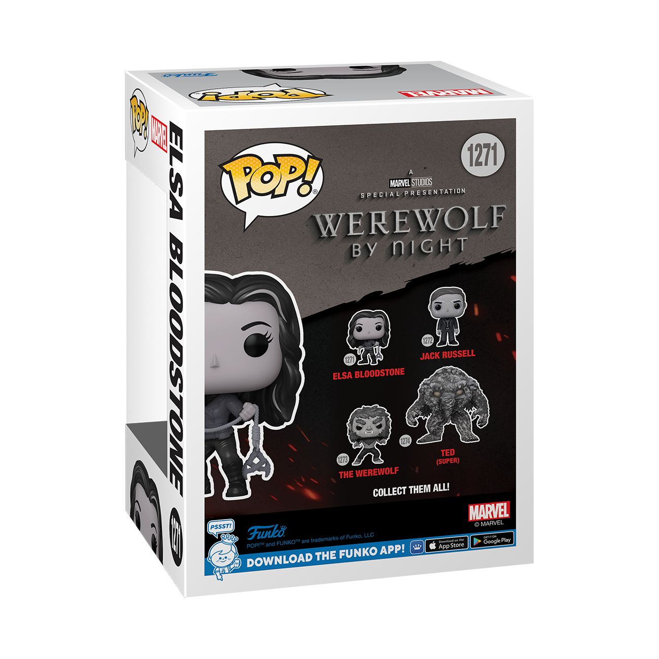Funko POP! Werewolf by Night Elsa Bloodstone 3.65-in Vinyl Bobblehead