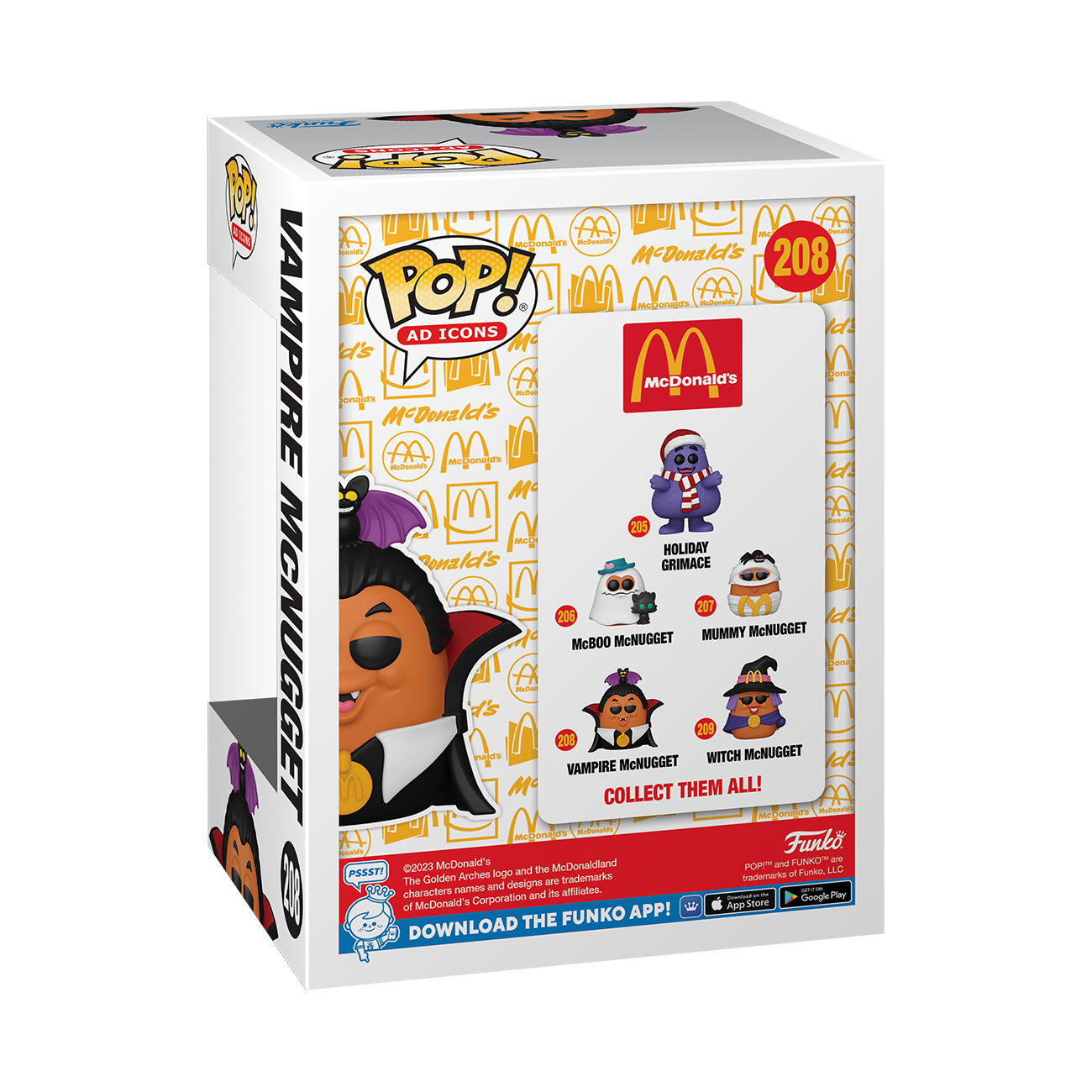 Funko POP! Ad Icons: McDonald's McNuggula McNugget 3.4-in Vinyl