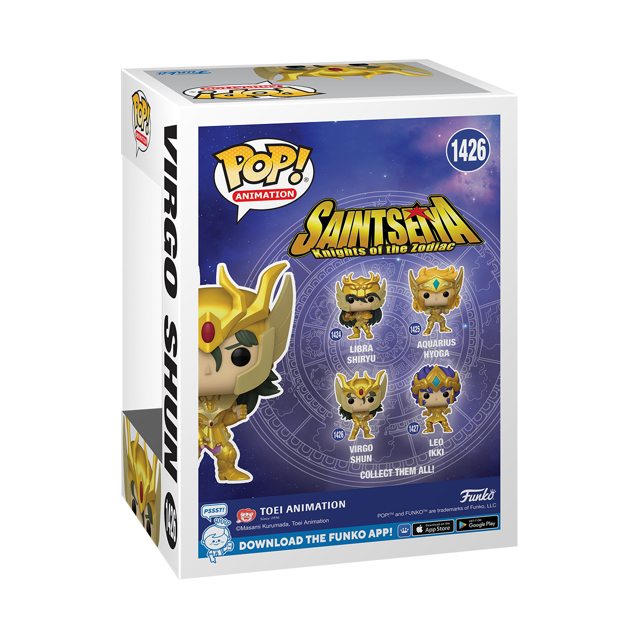 Funko! Pop Animation: Saint Seiya: Knights of The Zodiac - Virgo Shun