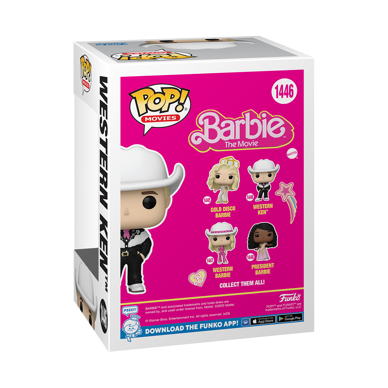 virtueel nek Ongeëvenaard Funko POP! Movies: Barbie: The Movie Western Ken 4.3-in Vinyl Figure |  GameStop