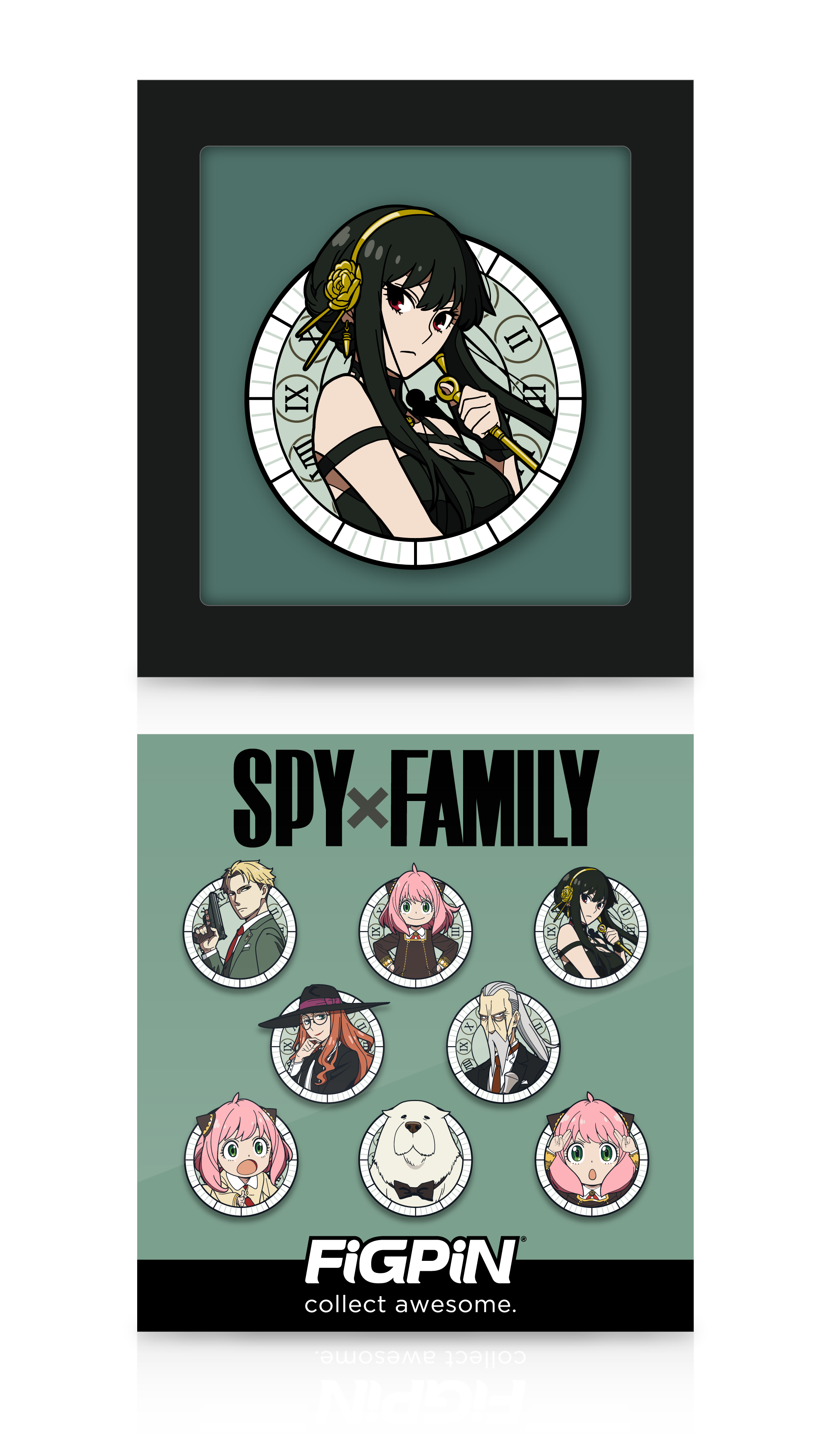 FiGPiN Spy x Family Mystery 3-in Collectible Enamel Pin Series 1