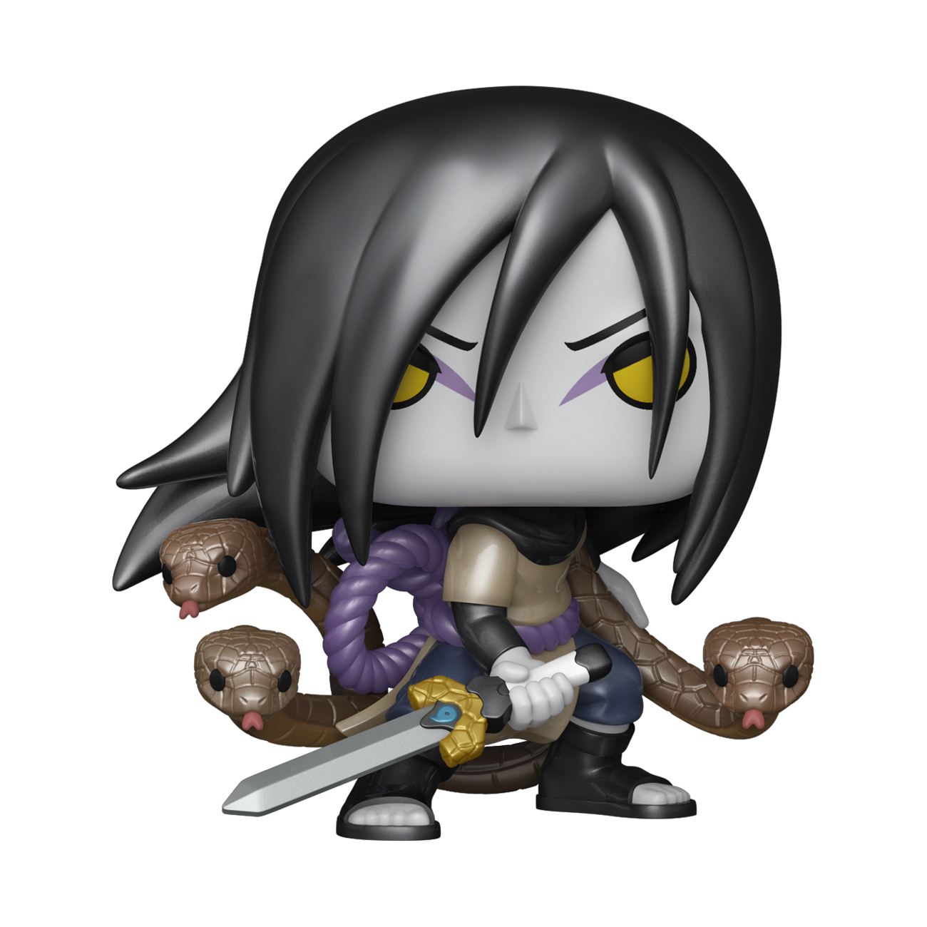 Funko POP! and Tee: Naruto Orochimaru 3.85-in Vinyl Figure and Unisex T-Shirt GameStop Exclusive