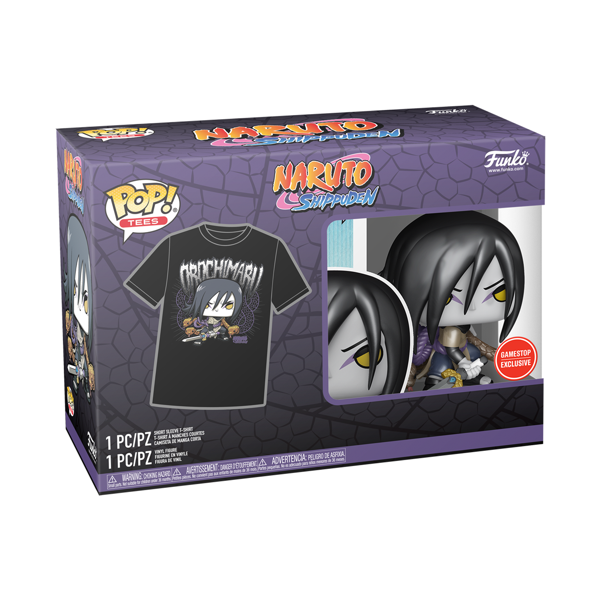 レア FUNKO POP! ナルト メタリック Tシャツセット限定版 - メルカリ