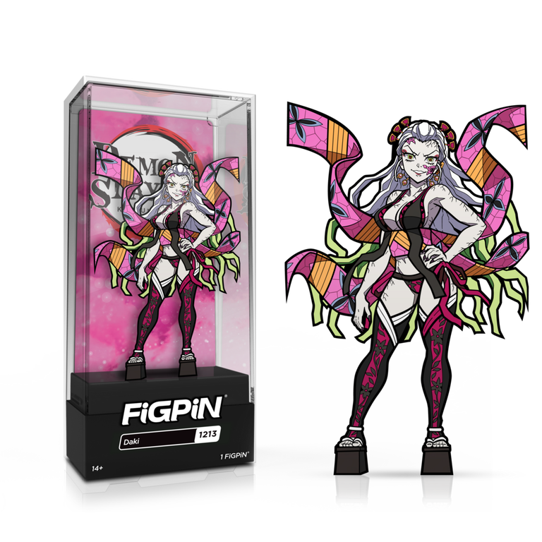 FiGPiN Demon Slayer: Kimetsu no Yaiba Daki 3-in Collectible Enamel Pin