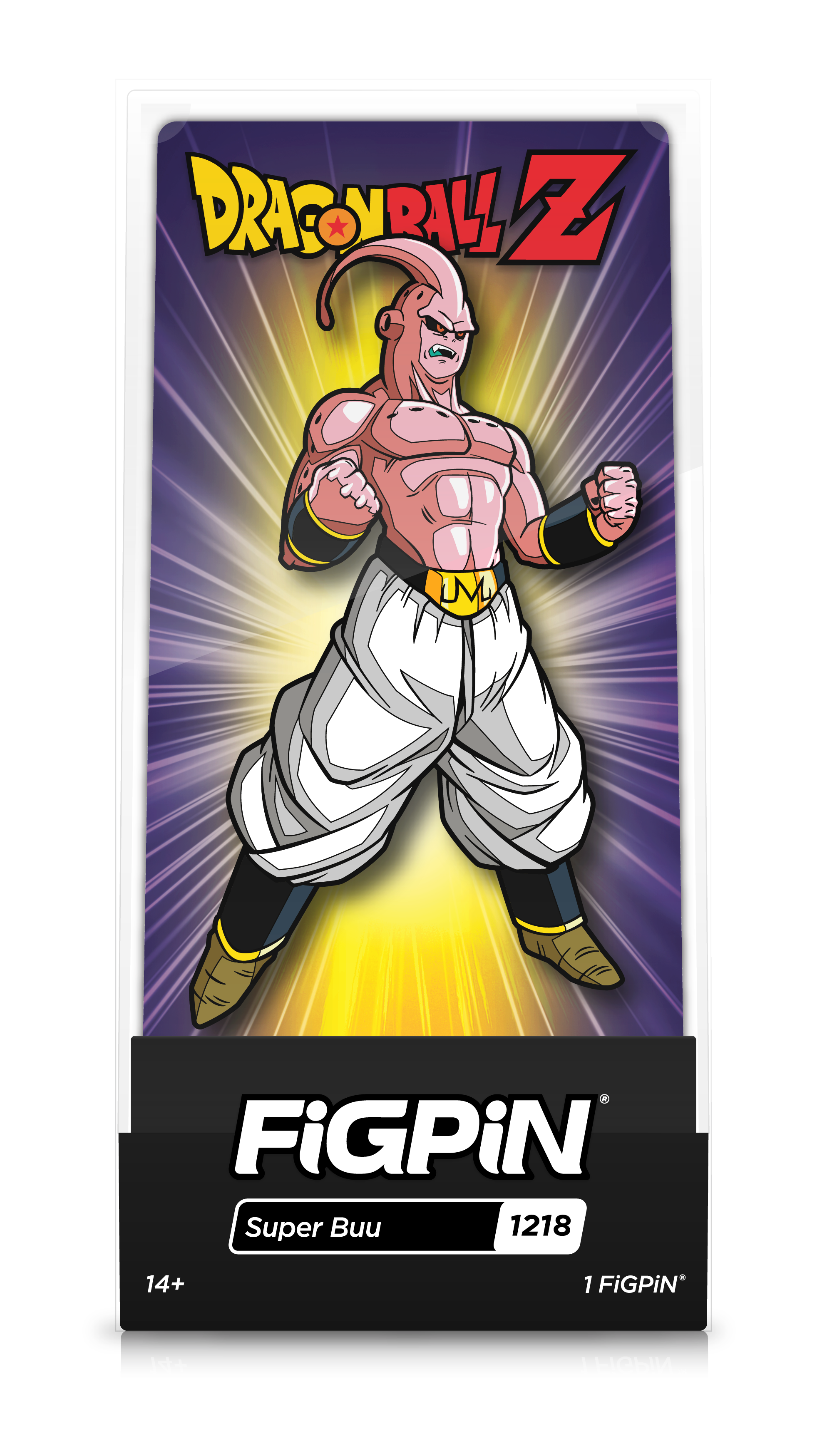 FiGPiN Dragon Ball Z Super Buu (Majin Buu) 3-in Collectible Enamel Pin GameStop Exclusive