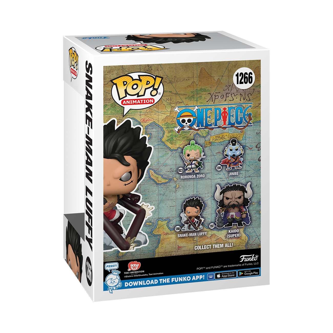 Funko POP! Animation: One Piece Snake-Man Luffy 5.05-in Vinyl Figure