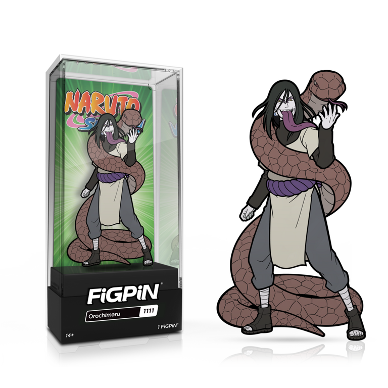 FiGPiN Naruto Shippuden Orochimaru 3-in Collectible Enamel Pin
