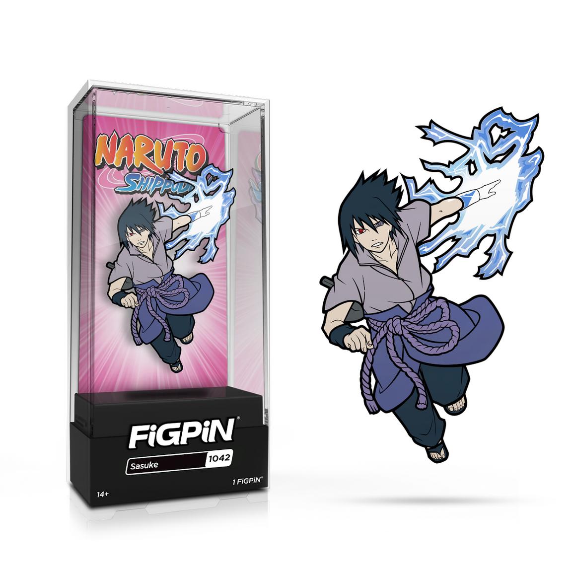 FiGPiN Naruto Sasuke Uchiha Collectible Enamel Pin