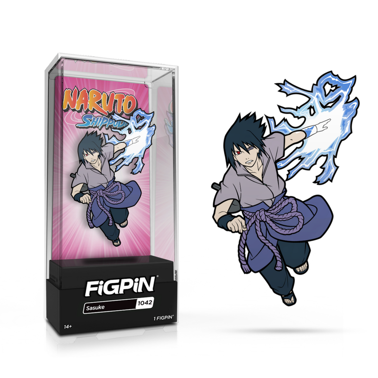 FiGPiN Naruto Sasuke Uchiha Collectible Enamel Pin