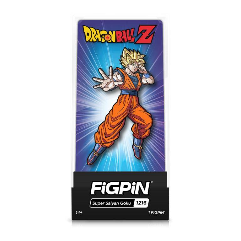 FiGPiN Dragon Ball Z Super Saiyan Goku 3-in Collectible Enamel Pin