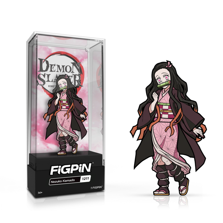 FiGPiN Demon Slayer: Kimetsu no Yaiba Nezuko Kamado 3-in Collectible Enamel Pin