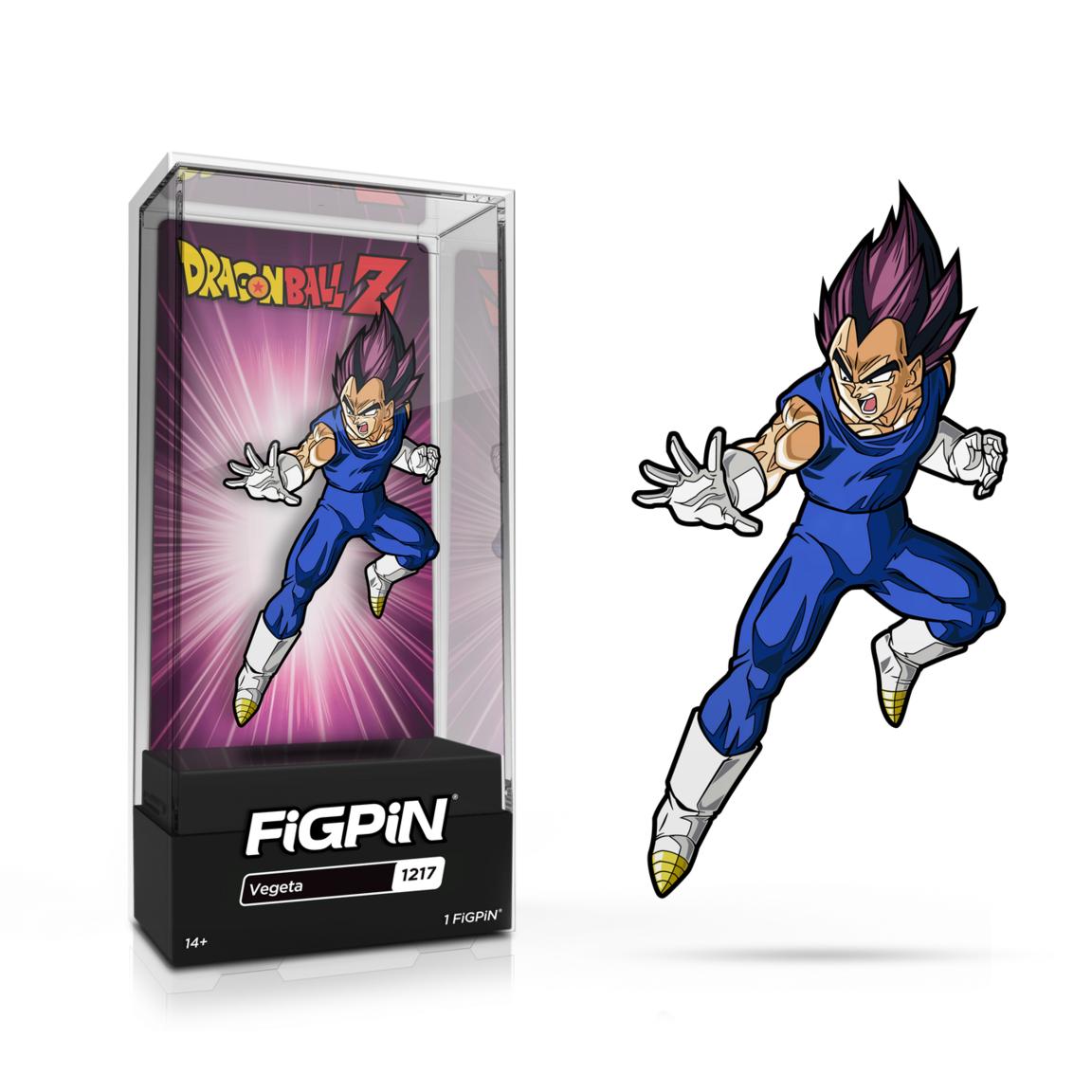 FiGPiN Dragon Ball Z Vegeta 3-in Collectible Enamel Pin