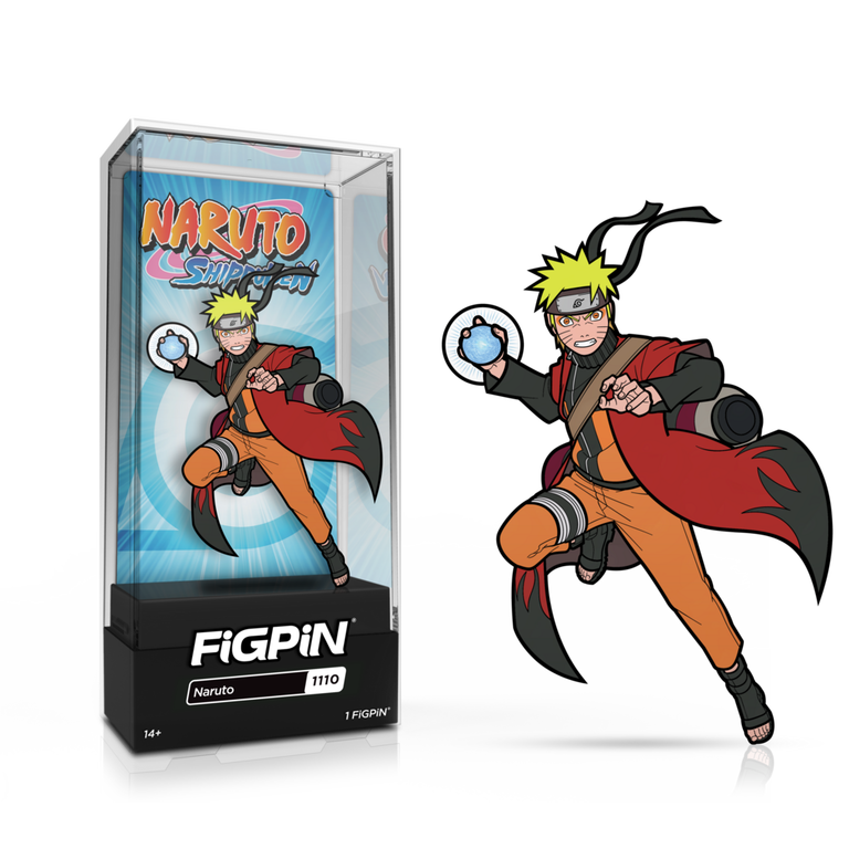 FiGPiN Naruto Shippuden Naruto Sage Mode 3-in Collectible Enamel Pin