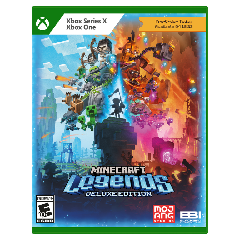 Minecraft Legends & Minecraft ゲームセット Minecraft Legends Deluxe- Xbox Series X, Xbox One | Mojang