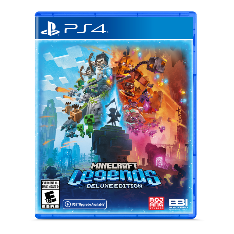 Minecraft Legends & Minecraft ゲームセット Minecraft Legends Deluxe - PlayStation 4 | Mojang | GameStop