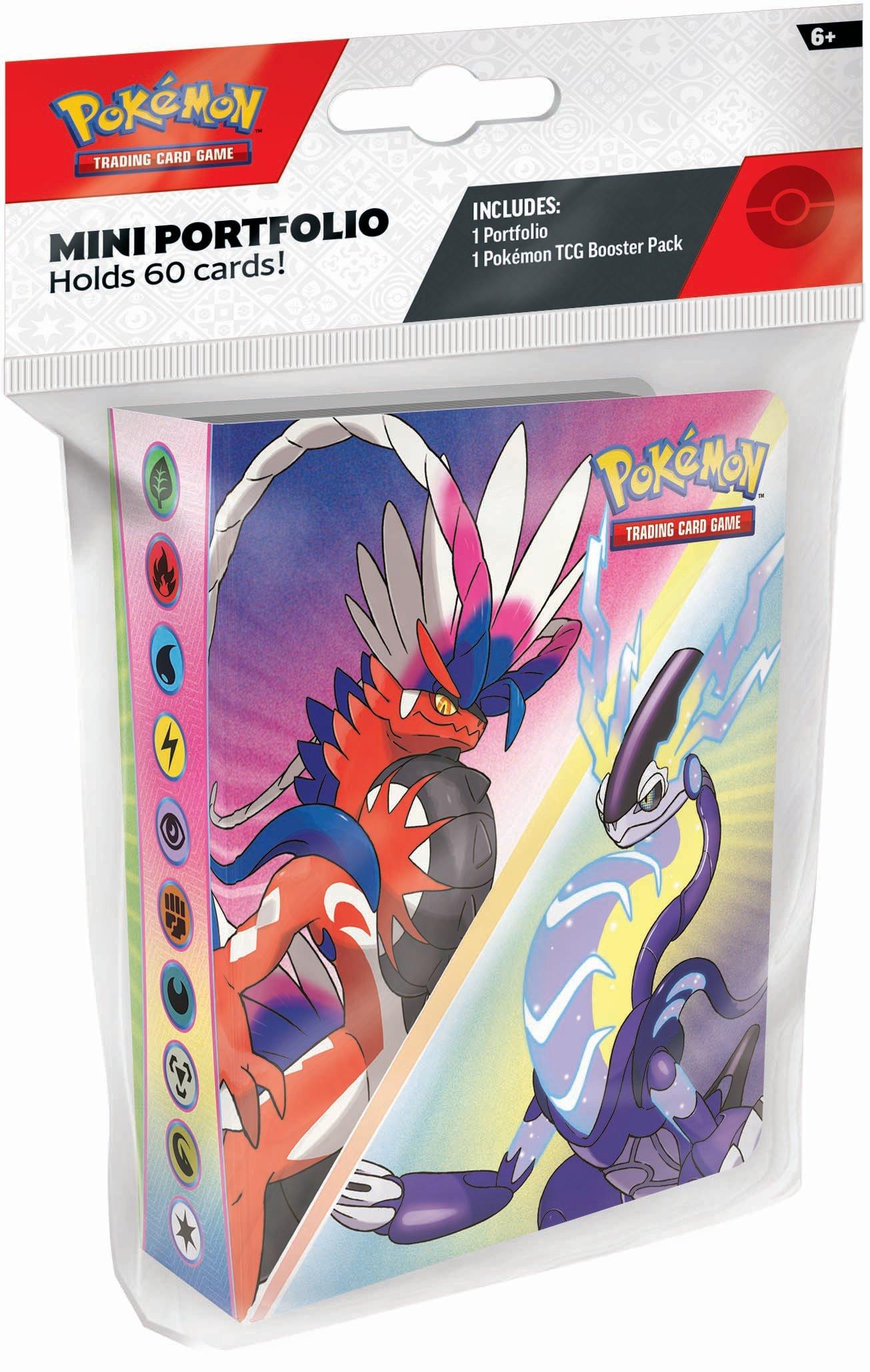 Pokemon Trading Card Game: Mini Portfolio with Scarlet and Violet Booster Pack