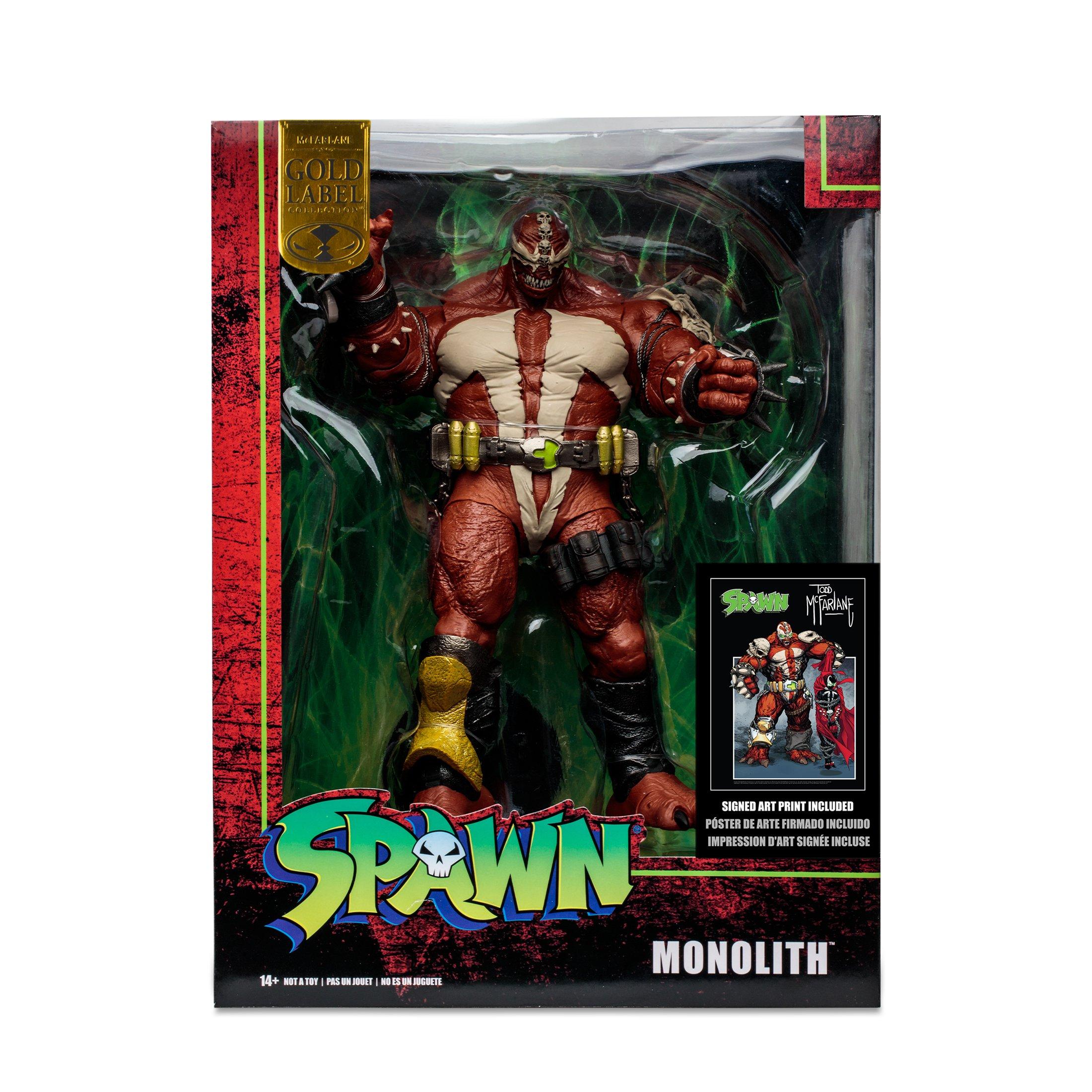 McFarlane Toys Gold Label Collection Spawn Monolith Megafig 7-in