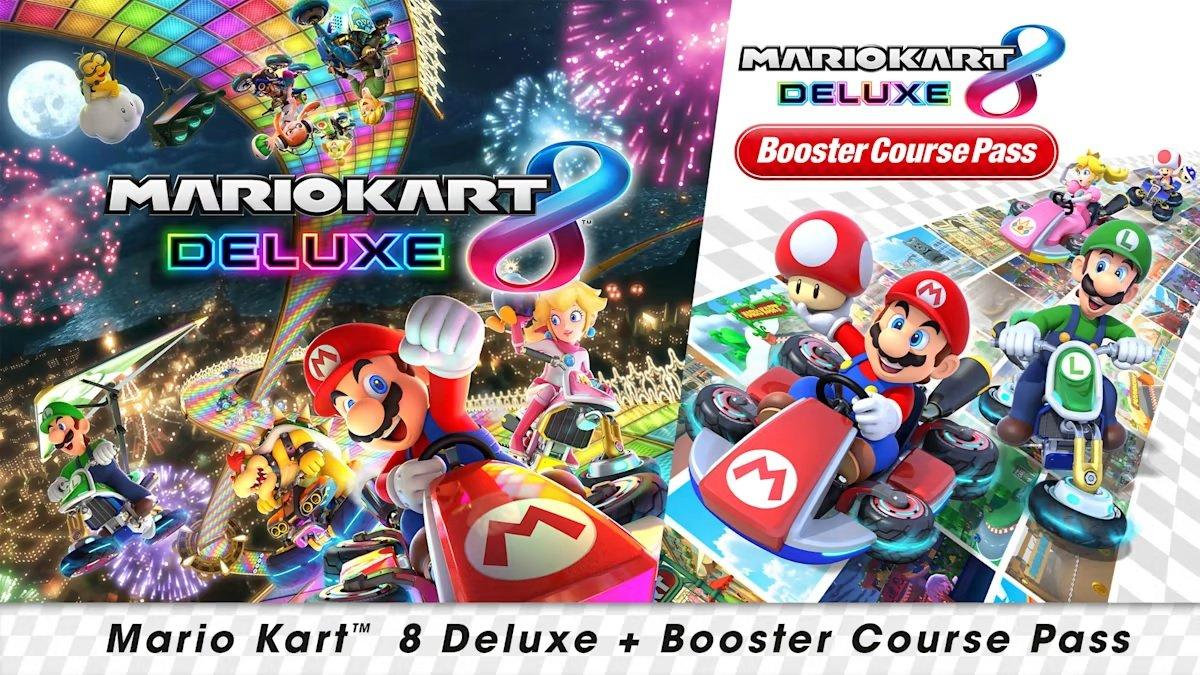 Mario Kart 8 Deluxe and Booster Course Pass Bundle - Nintendo Switch, Nintendo Switch