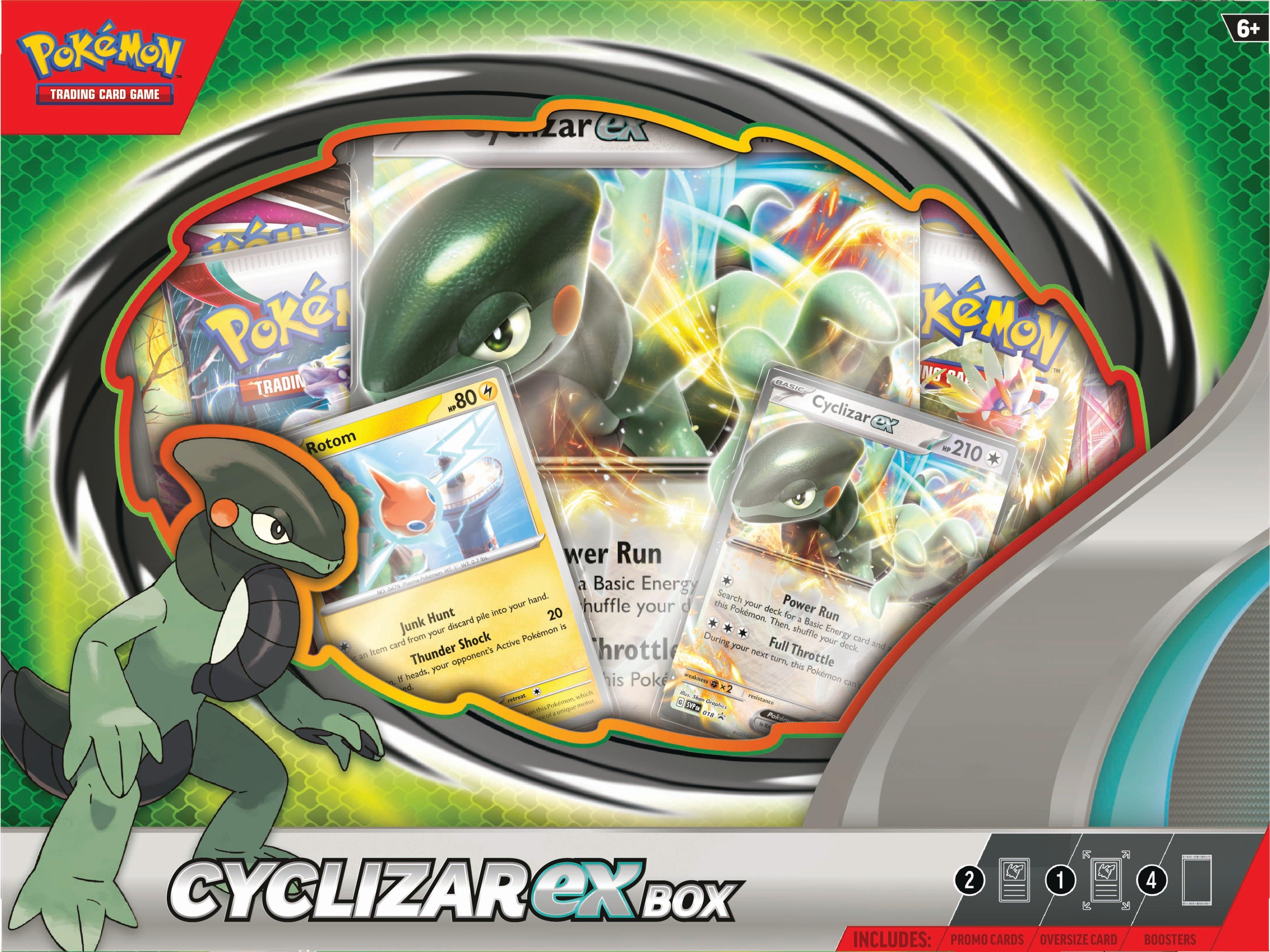 Cartas Pokémon TCG - Pokémon TCG: Cyclizar Ex Box