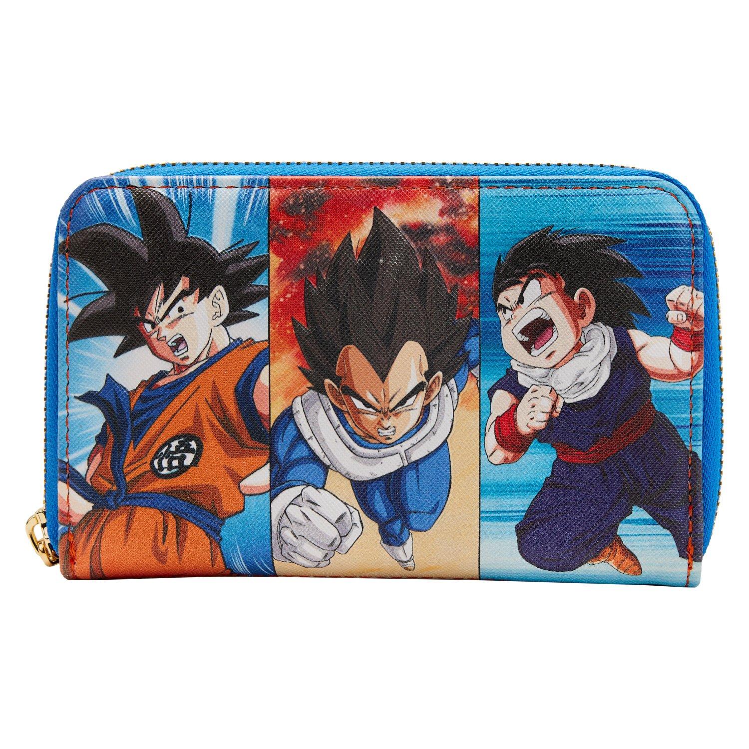 Loungefly Dragon Ball Z Trio Zip-Around Wallet