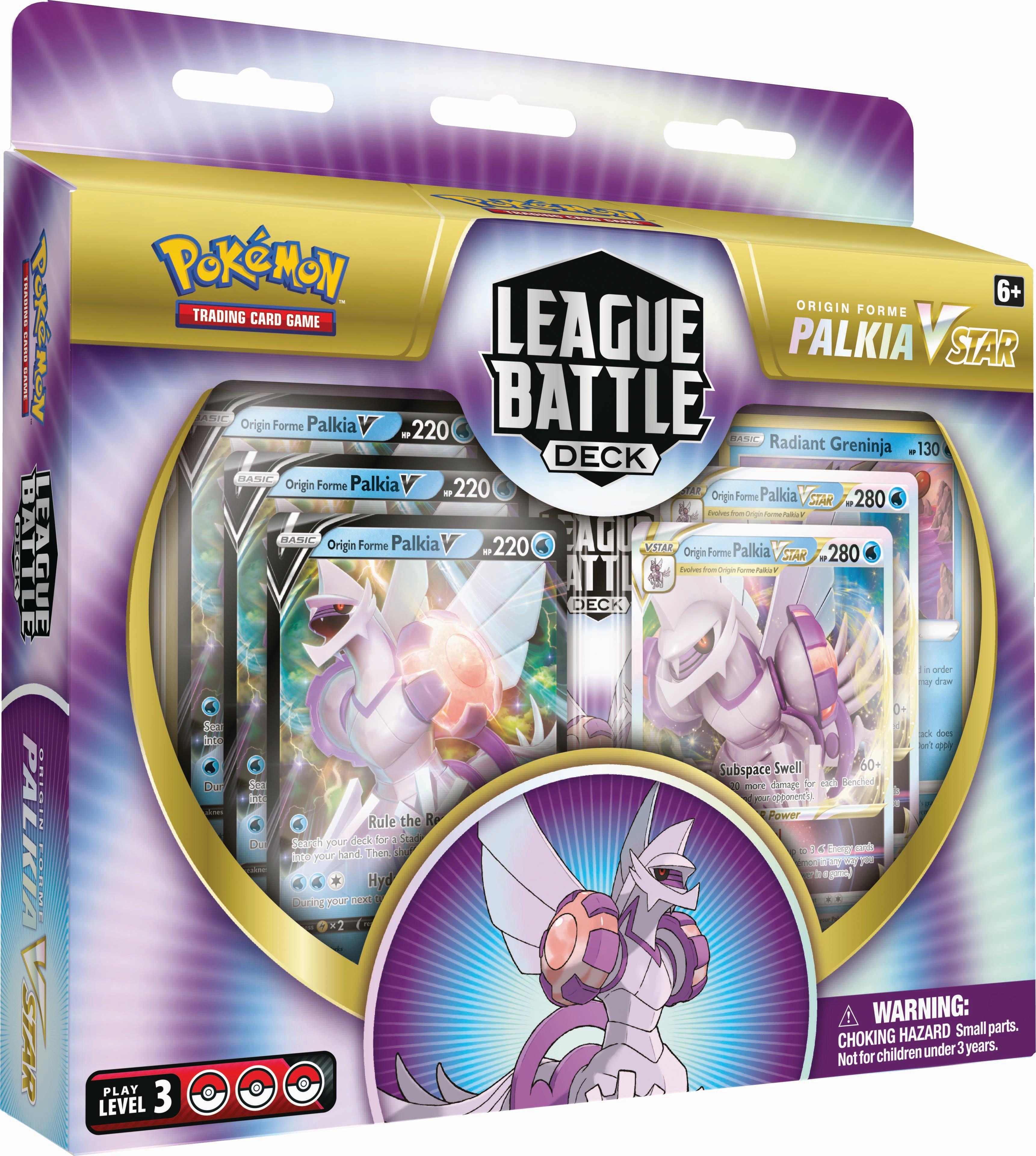 POKEMON PALKIA V ASTRO ORIGINAL LEAGUE BATTLES DECK + MAGAZINE