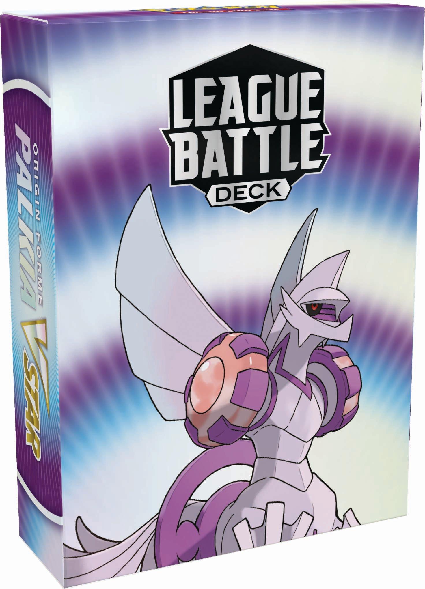 Juego De Cartas Pokemon Tcg Baraja De Combate De Liga Palkia Vmax