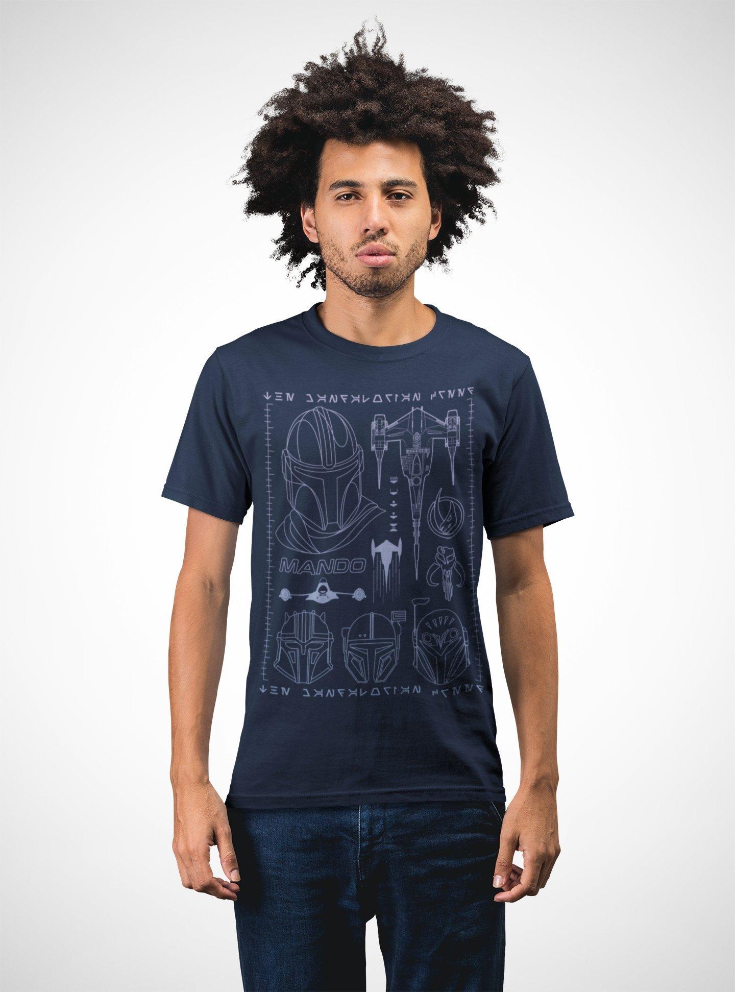 Geeknet Star Wars: The Mandalorian The Child Plate T-Shirt GameStop Exclusive, Size: Medium