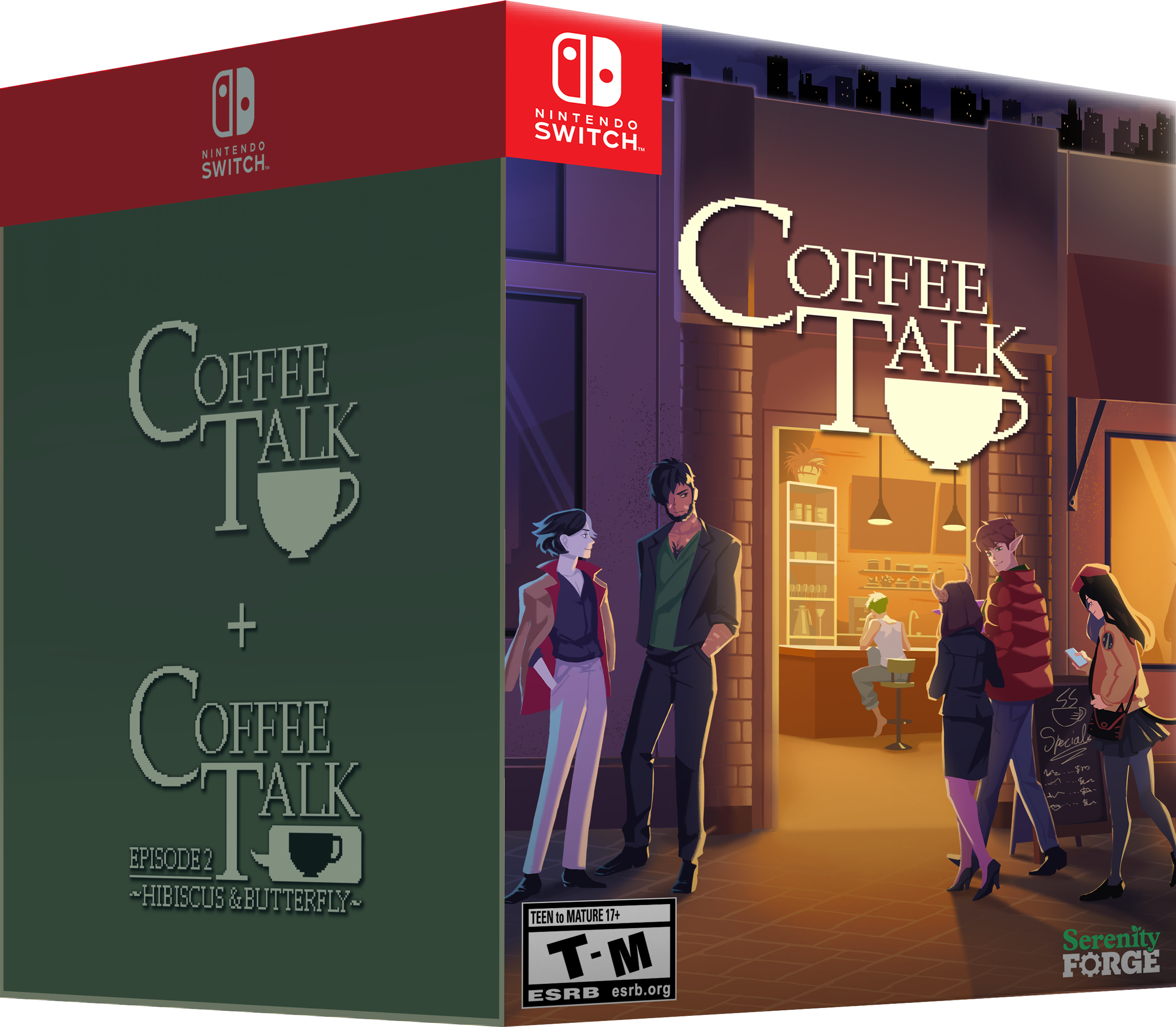 Coffee Talk Episode 1 and Episode 2: Double Shot Bundle - Nintendo 