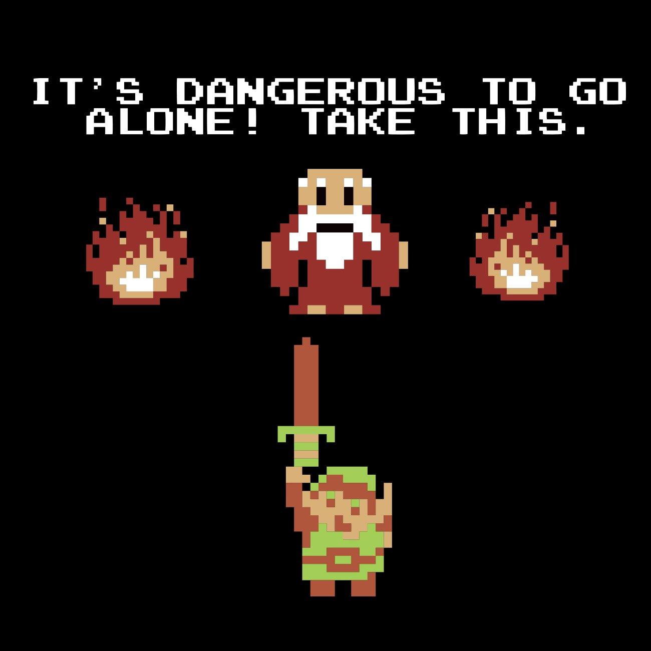 The Legend of Zelda Dangerous Unisex Short Sleeve T-Shirt