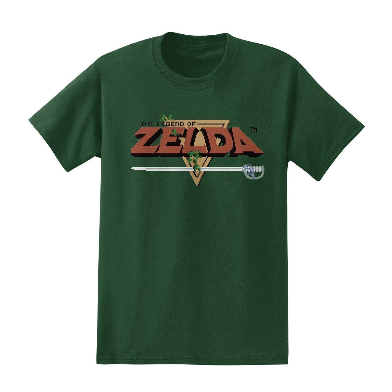 The Legend of Zelda - PixelRetro Video Game T-shirt - Link - Retro Nes