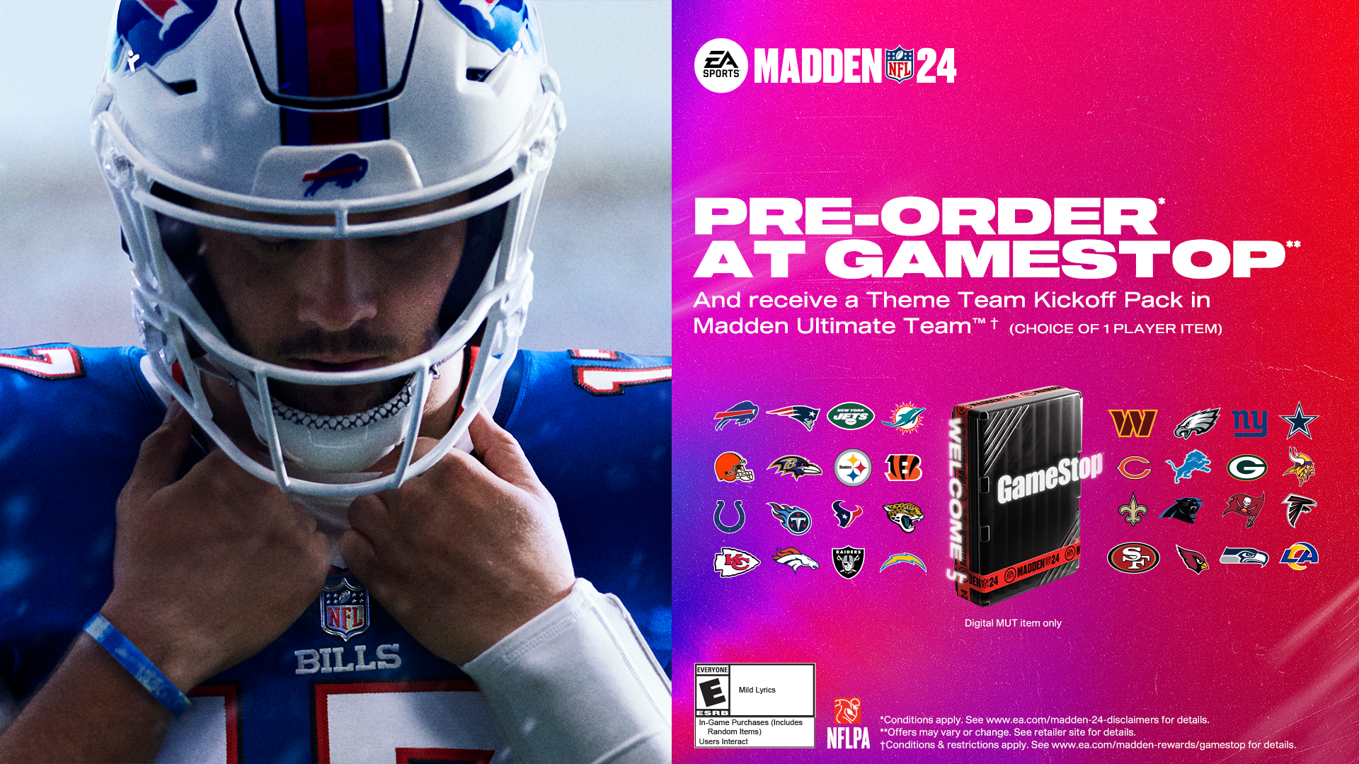 Trade In Madden NFL 24 PlayStation 5 GameStop