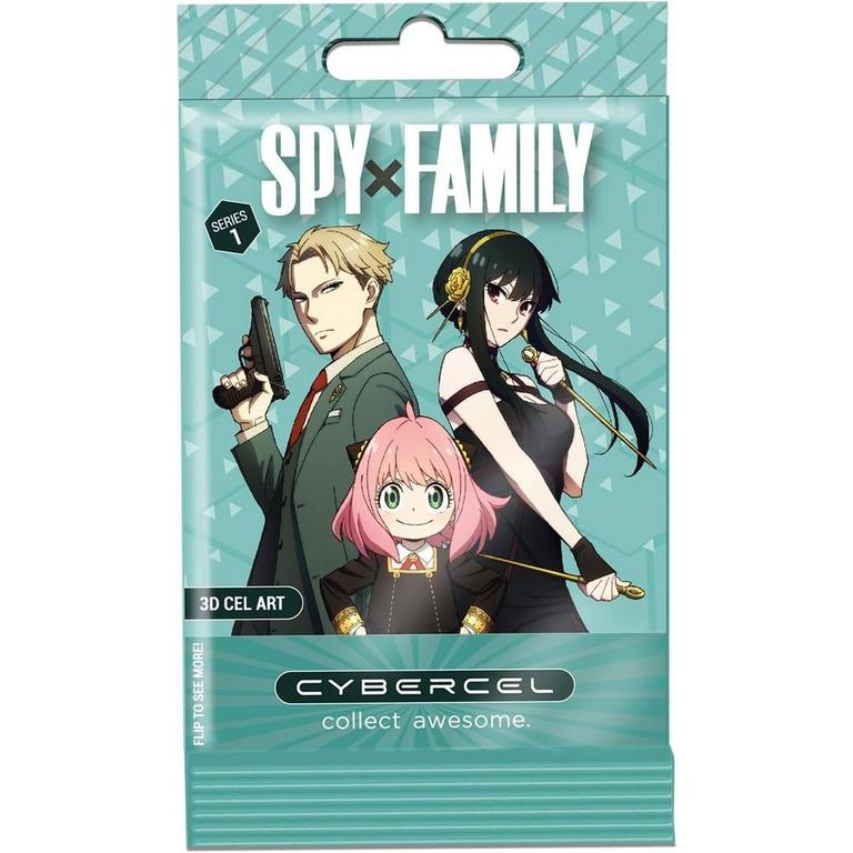 FiGPiN Spy x Family Cybercel Collectible Art Card Foil Pack Series 1