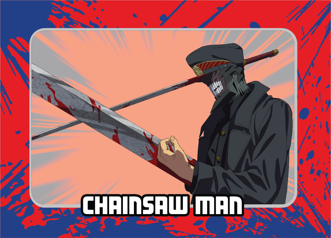 FiGPiN Chainsaw Man Cybercel Collectible Art Card Foil Pack