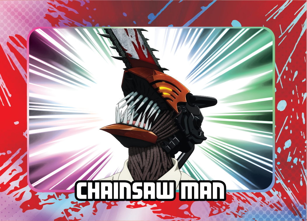 FiGPiN Chainsaw Man Cybercel Collectible Art Card Foil Pack