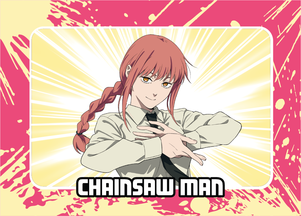 FiGPiN Chainsaw Man Cybercel Collectible Art Card Foil Pack