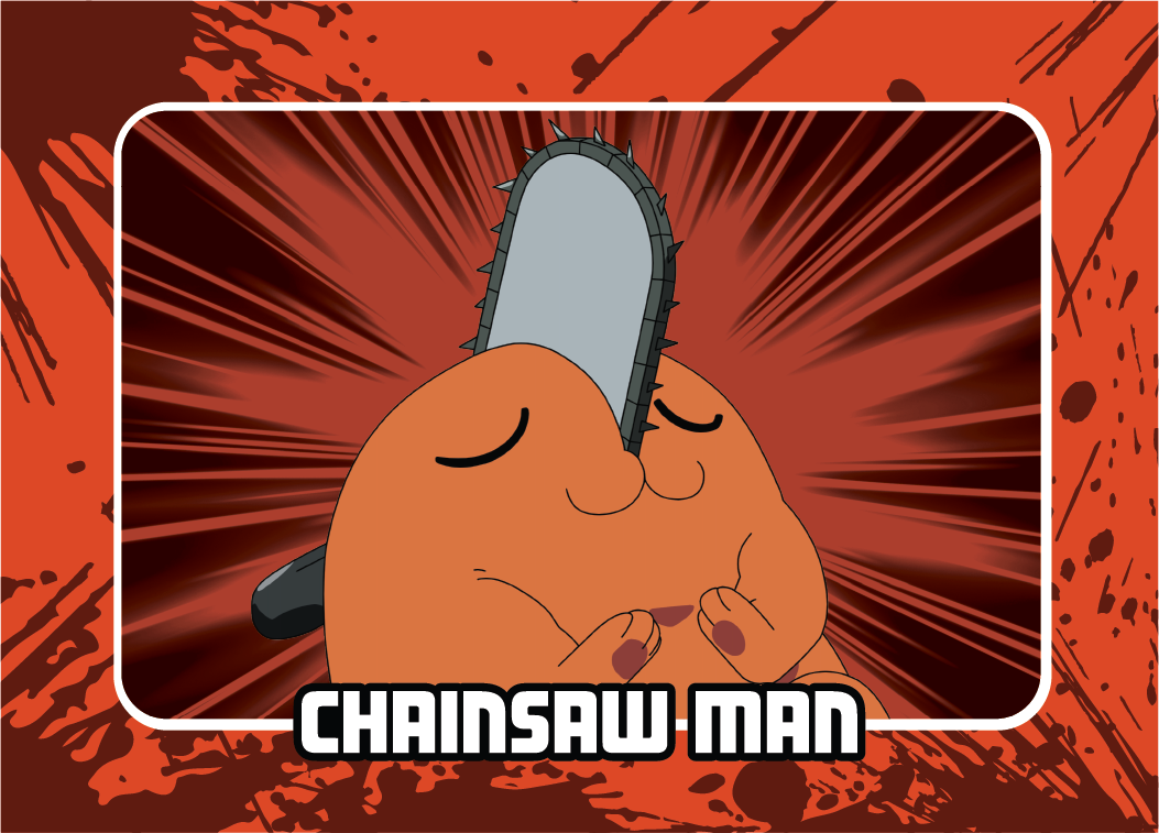 FiGPiN Chainsaw Man Cybercel Trading Card Foil Pack