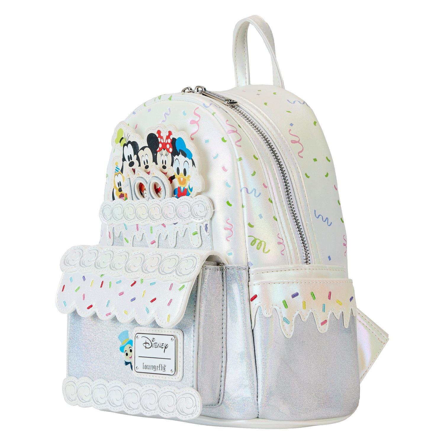 Loungefly Disney100 Celebration Cake Mini Backpack