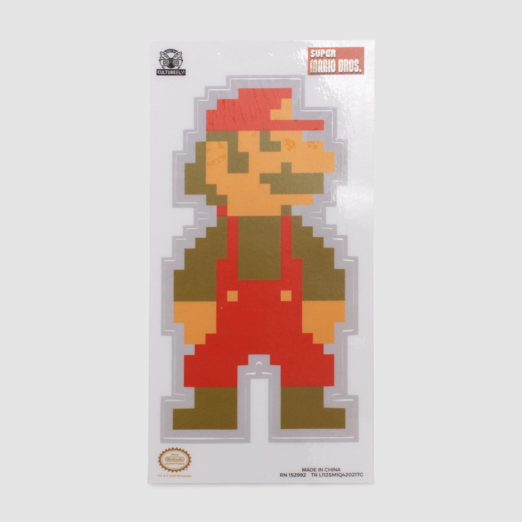 Set of 12 Super Mario Sticker Pack | Power Ups Vinyl Stickers