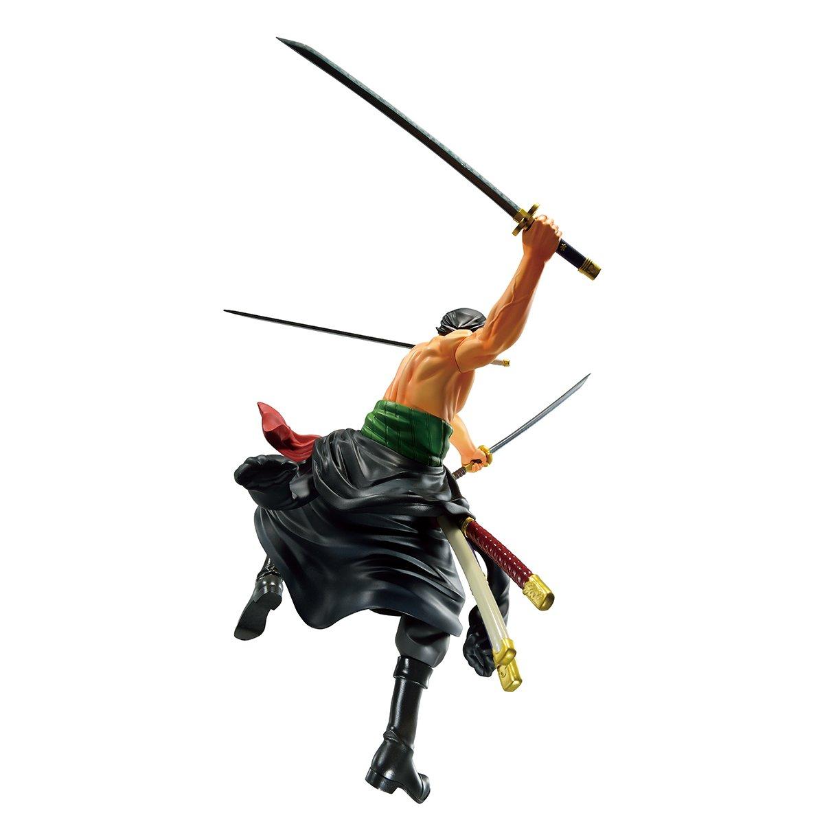 Bandai Spirits Ichibansho One Piece Roronoa Zoro 5.1-in Statue