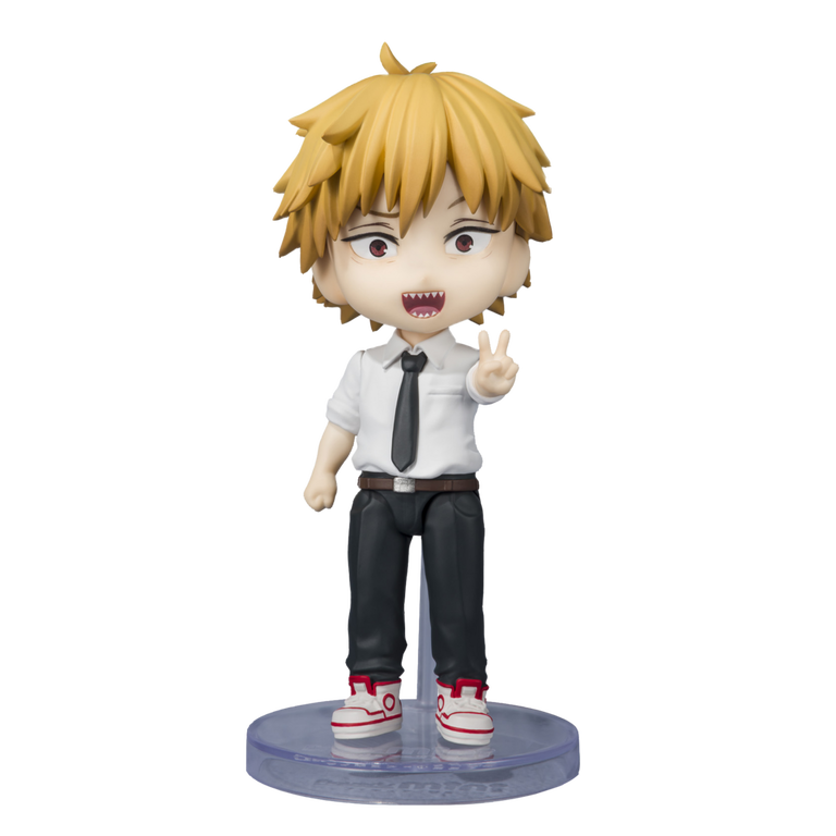 Bandai Spirits Figuarts mini-Chainsaw Man Denji and Pochita 3.5-in Figures