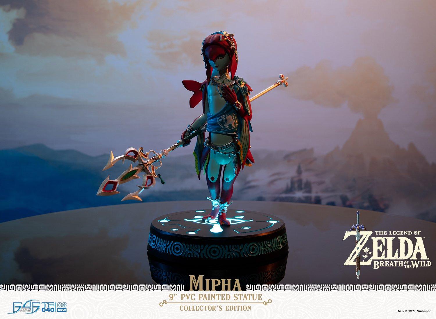 The Legend of Zelda Breath of the Wild Zelda Action Figure [with Sheikah  Slate]