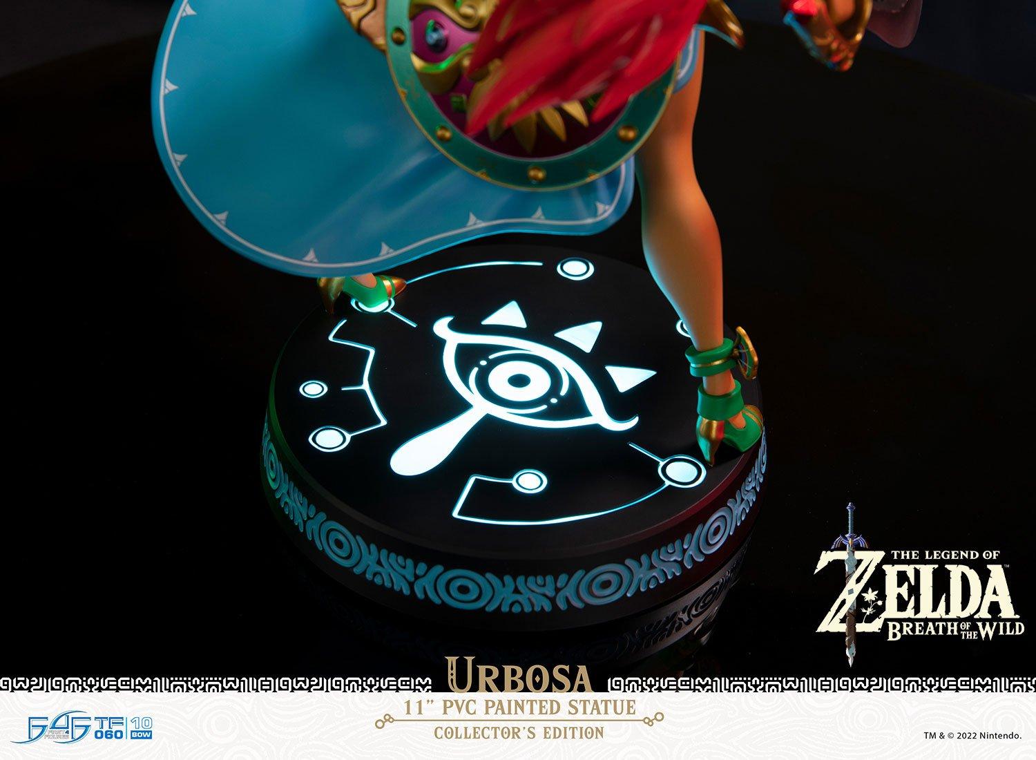 The Legend of Zelda Breath of the Wild Link Collector's Edition -  First4Figures - COM LEDS