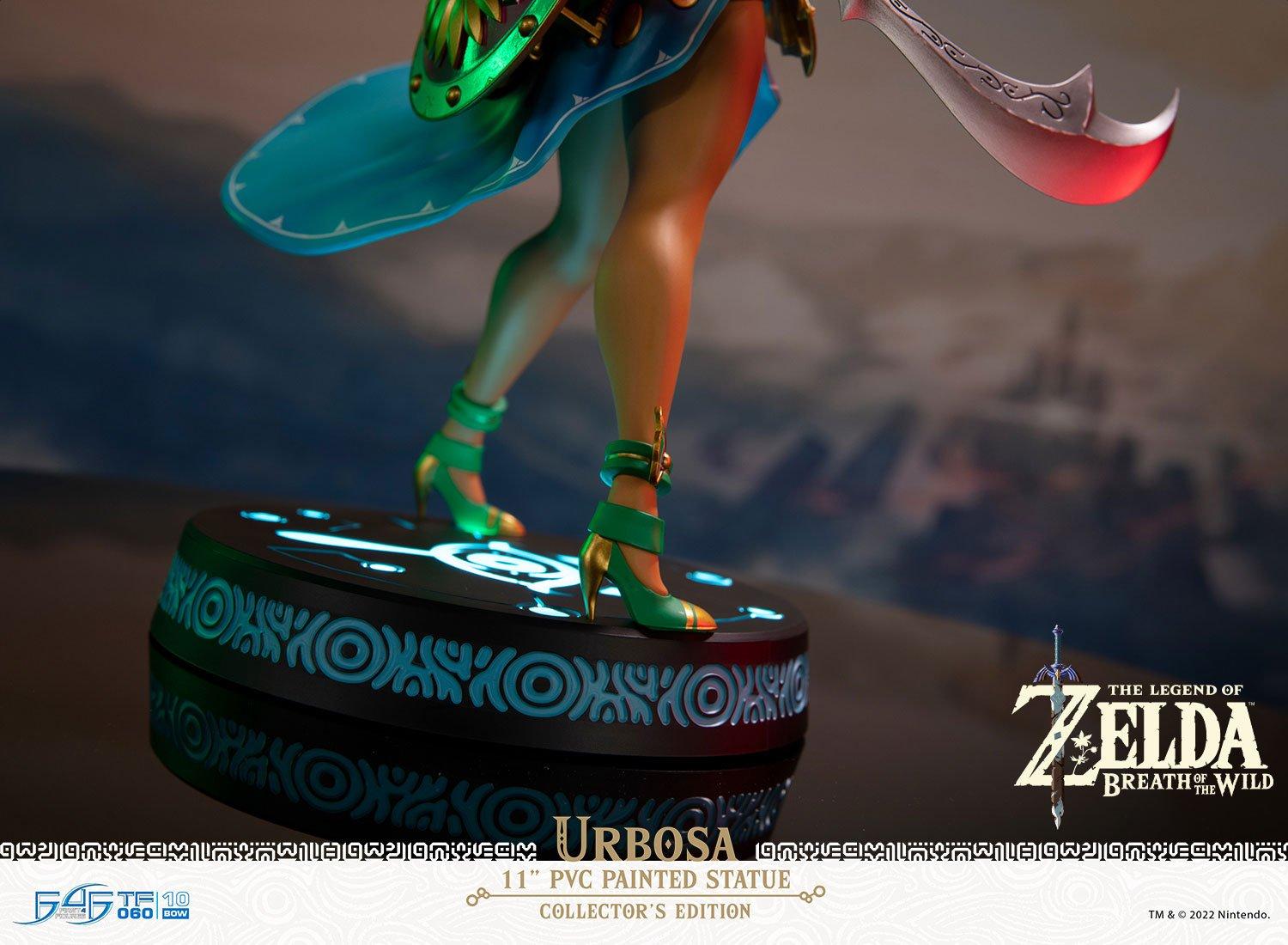 The Legend of Zelda Breath of the Wild Link Collector's Edition -  First4Figures - COM LEDS