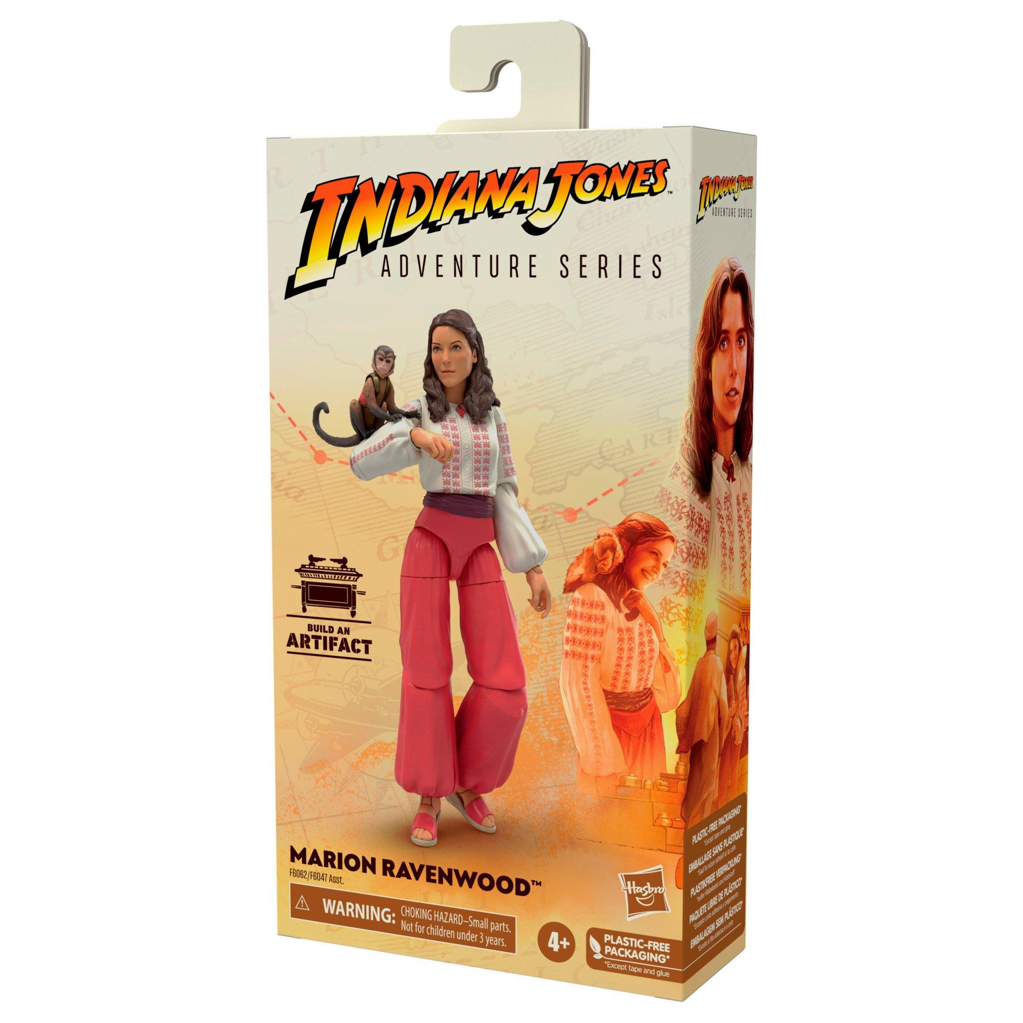 Hasbro Indiana Jones Adventure Series  Marion Ravenwood (Build an Artifact) 6-in Action Figure