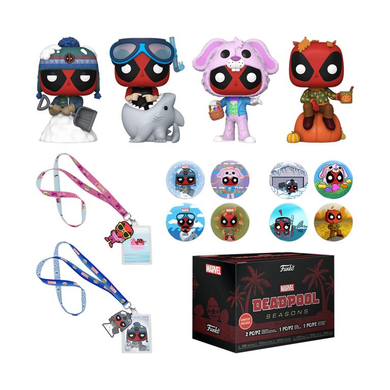 Funko POP! Marvel Deadpool Seasons Mystery Box Collectors Kit GameStop  Exclusive